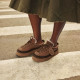 UGG Heritage Lace-up Slipper Burnt Cedar