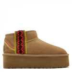 Угги Ultra Mini Braid Platform Рыжие Угги Ultra Mini Braid Platform Рыжие