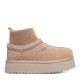  UGG Tazz Platform Knit Sand