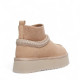  UGG Tazz Platform Knit Sand