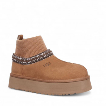 Женские UGG Tazz Platform Knit Chestnut Женские UGG Tazz Platform Knit Chestnut