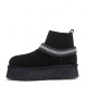  UGG Tazz Platform Knit Black