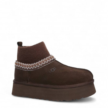 Женские UGG Tazz Platform Knit Chocolate Женские UGG Tazz Platform Knit Chocolate