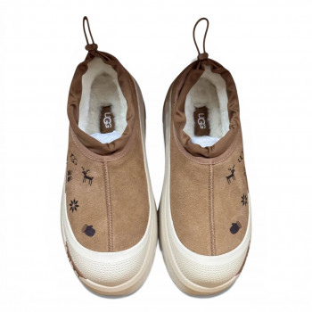Женские UGG Tasman Hybrid Chestnut Merry Cristmas Женские UGG Tasman Hybrid Chestnut Merry Cristmas