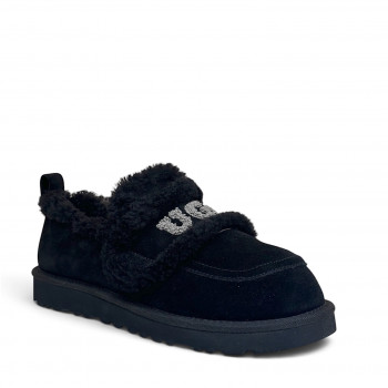 UGG Classic Fat Ding Slip On Black