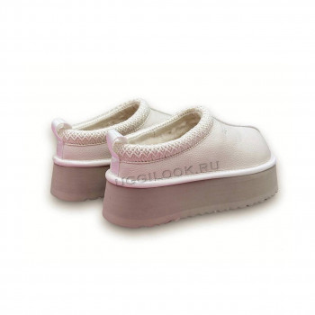 Слиперы UGG Tazz Platform Leather Sand