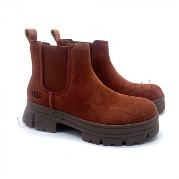 Женские Ботинки Ashton Chelsea Boot Коричневые