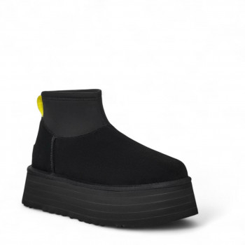 Женские UGG Classic Mini Dipper Black Женские UGG Classic Mini Dipper Black